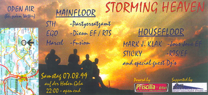 The Storming Heaven Flyer