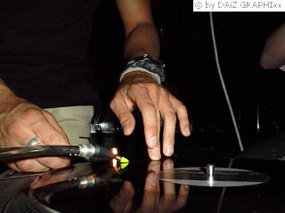 left Hand of DJ E.L.B.