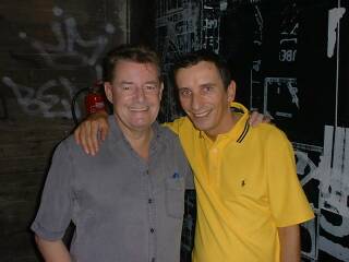 Heinz Felber mal nicht beim Auflegen...