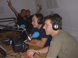 die Jungens Alex und Chris